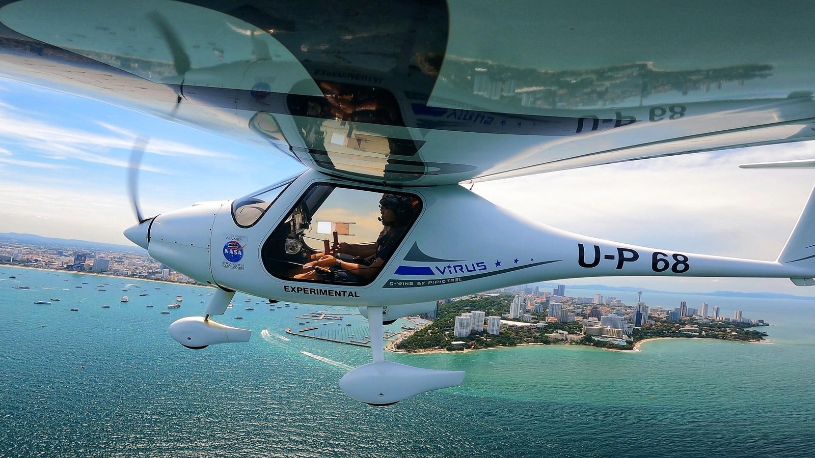 Pattaya Private Scenic Flight - Koh Larn & Sanctuary of Truth by Light Aircraft