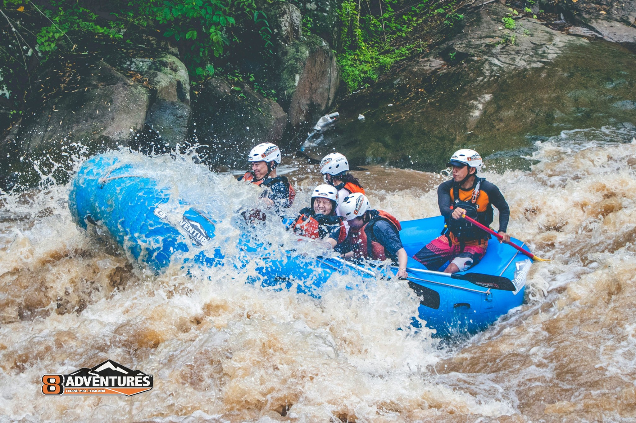 Chiang Mai Mae Taeng River 10km White Water Rafting Tour - Lunch Included