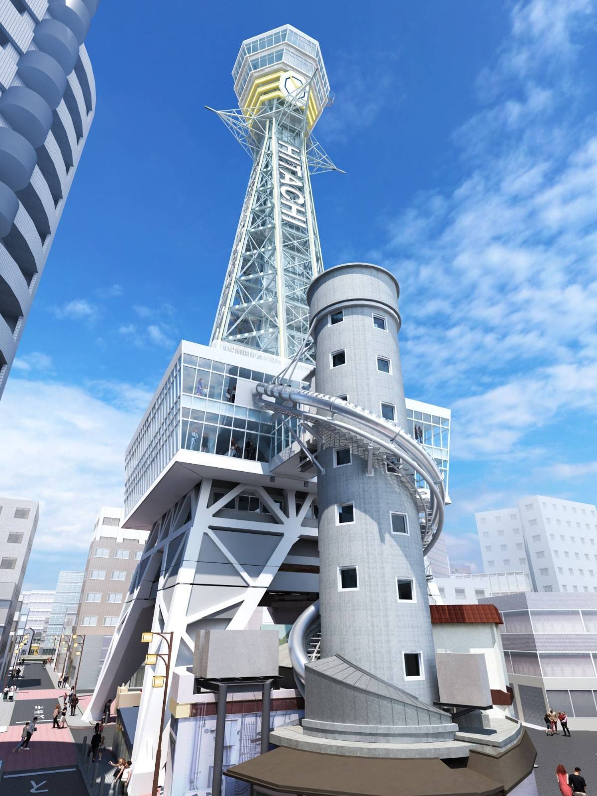 大阪 通天閣 タワースライダー（TOWER SLIDER）利用券