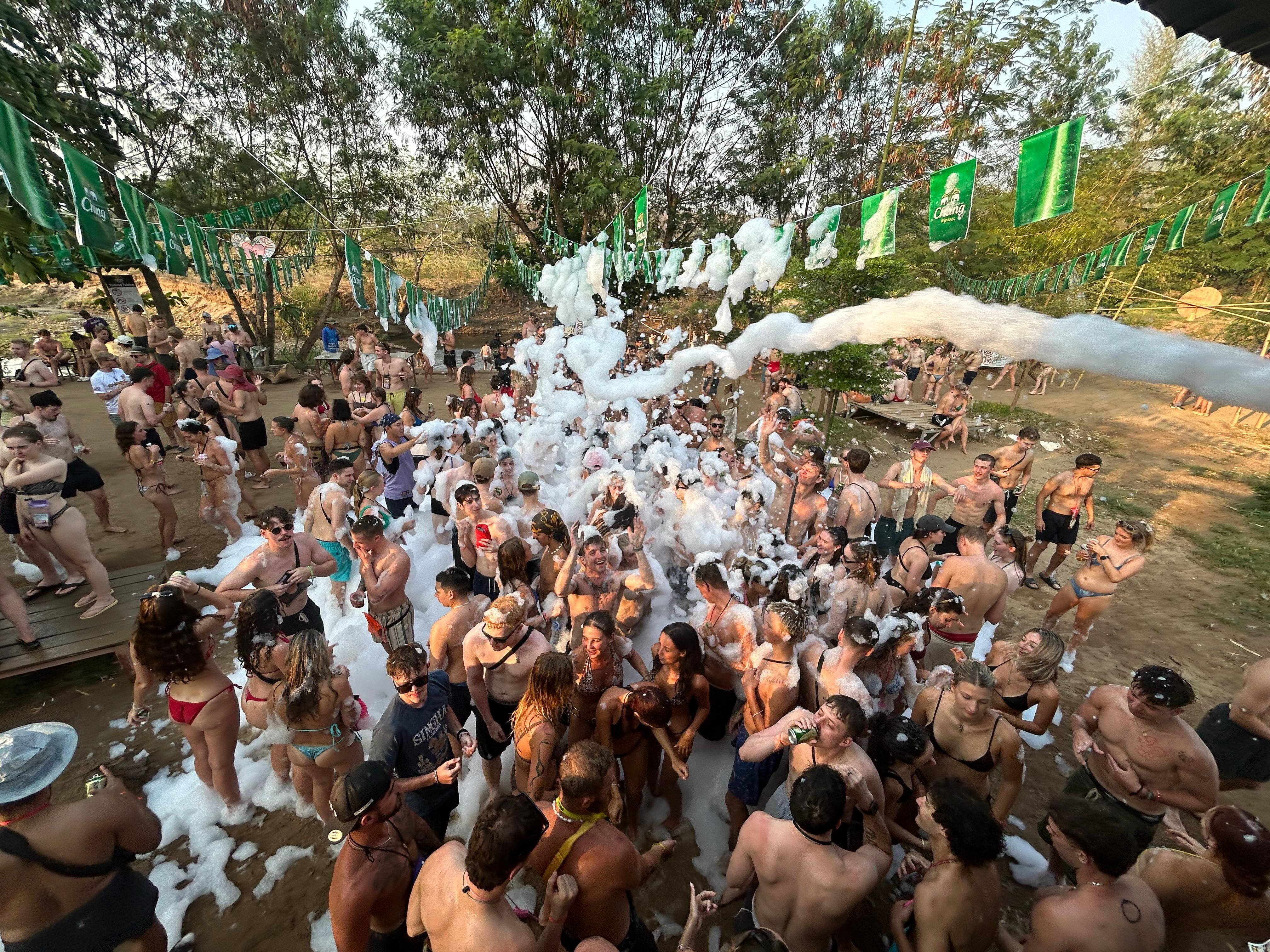 Pai River Fest Pool Party & Foam Party - Pre-Party & Round-Trip Transfer