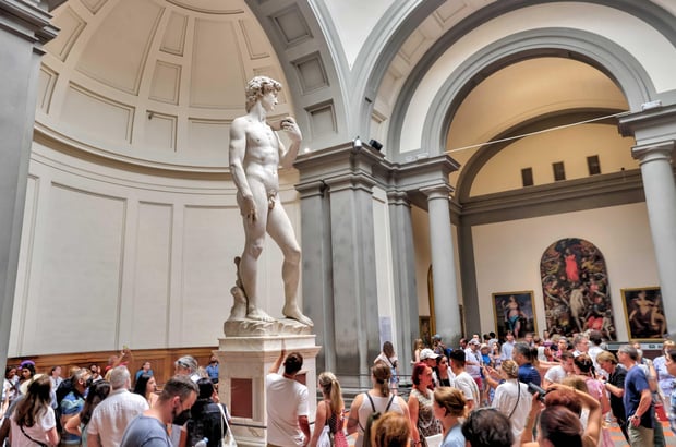Florence David, Piazza del Duomo & Uffizi Small-Group Guided Tour - Pre-Booked Accademia & Uffizi Entry with Audio Headset