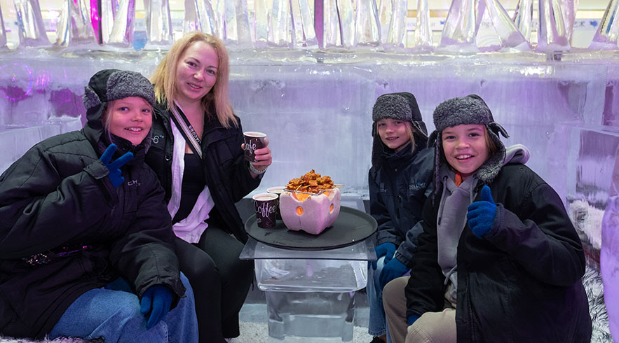 Dubai Chillout Ice Lounge Ticket with Welcome Drink