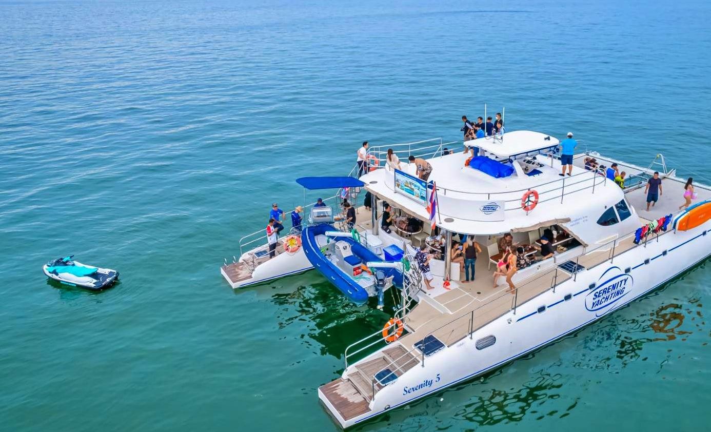 Pattaya 3 Islands Catamaran Tour - Coral Island, Monkey Island & Buffet Lunch
