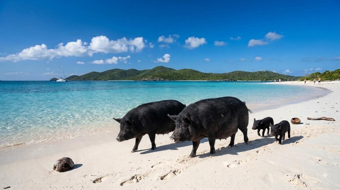 サムイ島 ブタ島・タン島 シュノーケリング スピードボートツアー 食事付き