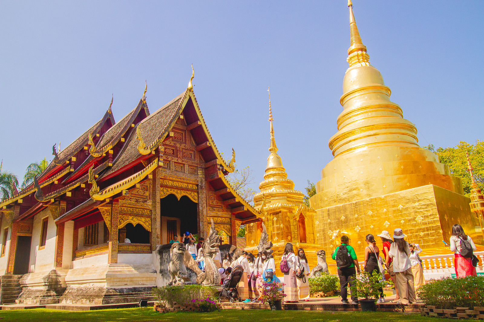 Chiang Mai Old City 3 Temples Walking Tour - Wat Chedi Luang·Wat Phan Tao·Wat Phra Singh