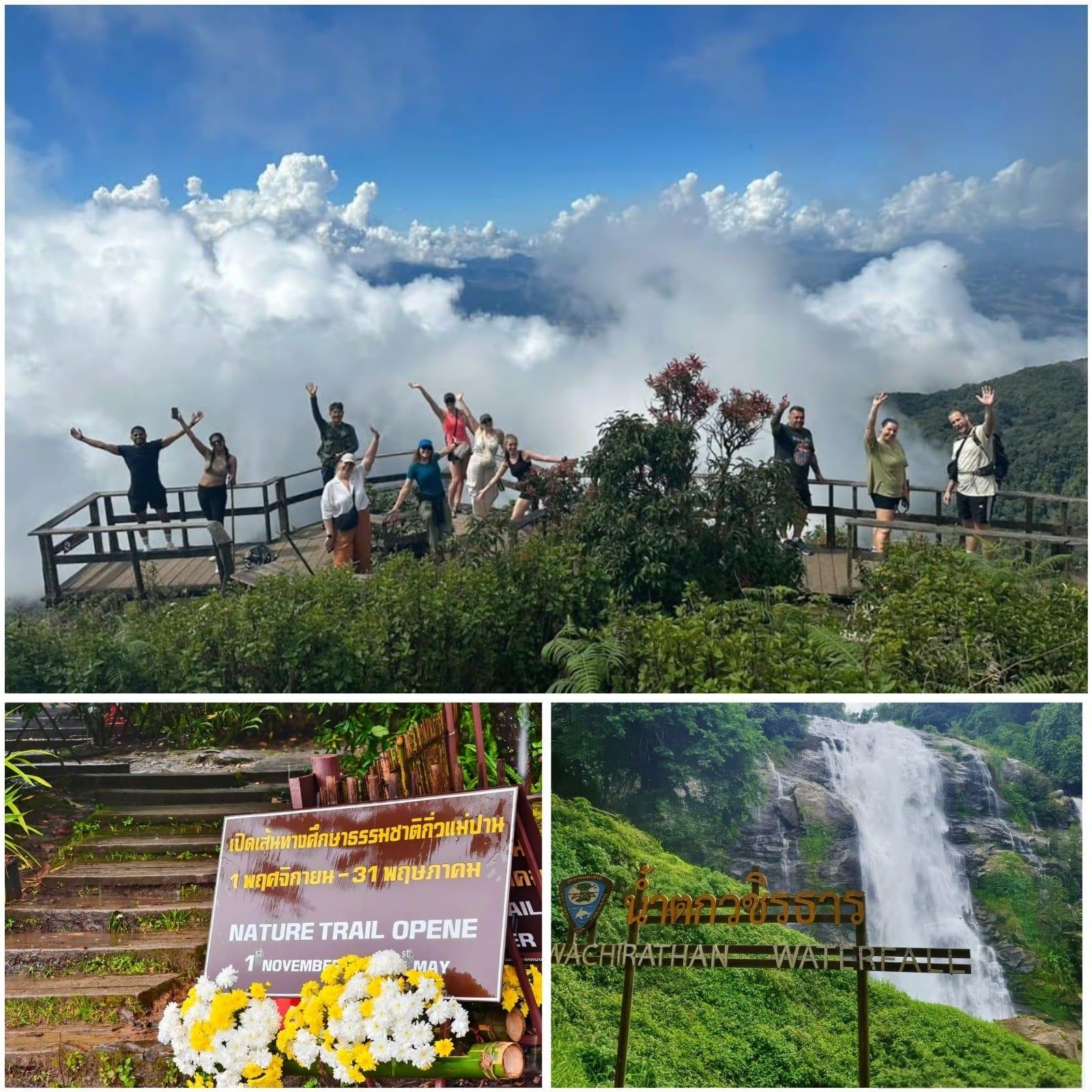 From Chiang Mai: Doi Inthanon National Park & Kew Mae Pan Trail Day Tour