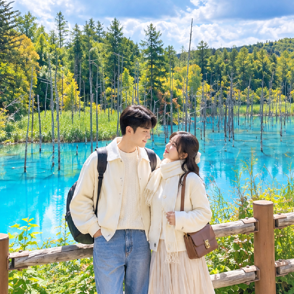 [유투어버스] 북해도 삿포로역 출발 : 비에이 & 후라노 일일 버스 투어