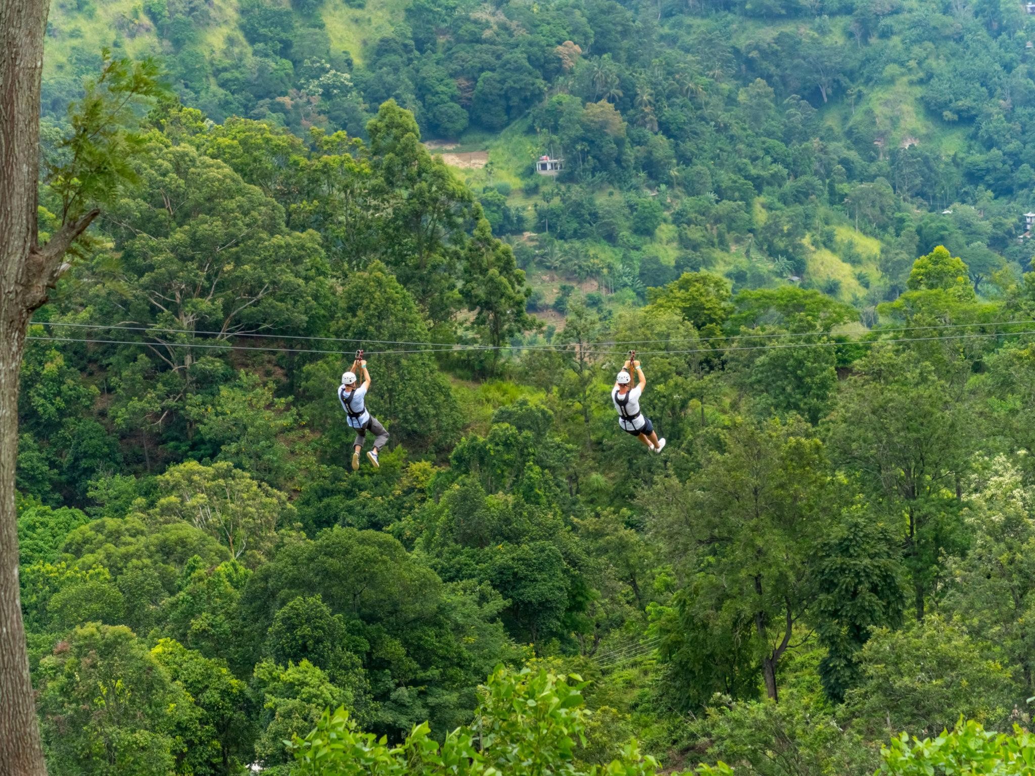 Pai Jungle Zipline Adventure - 16 Platforms & 550m Line