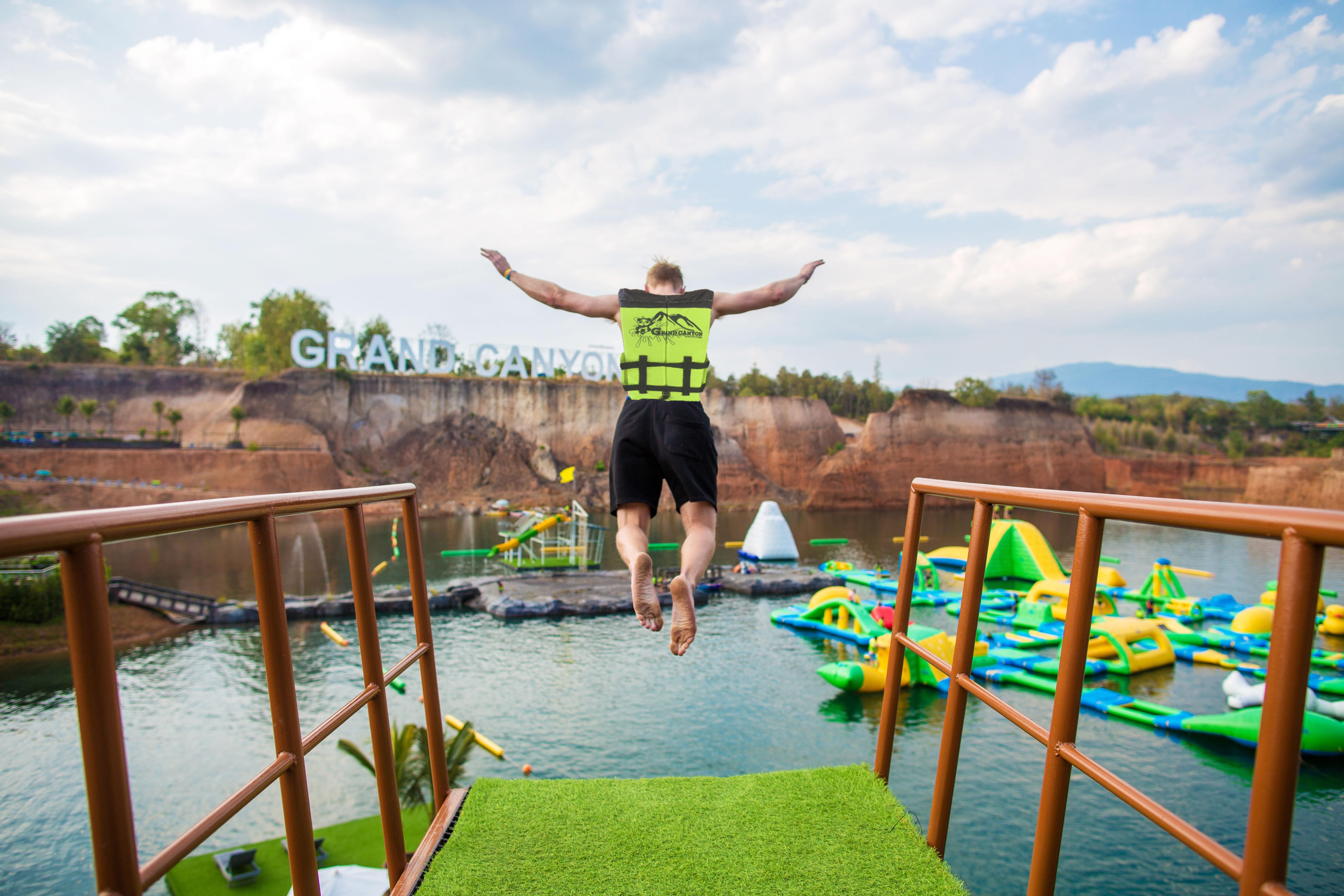 Chiang Mai Grand Canyon Water Park Admission with Zipline