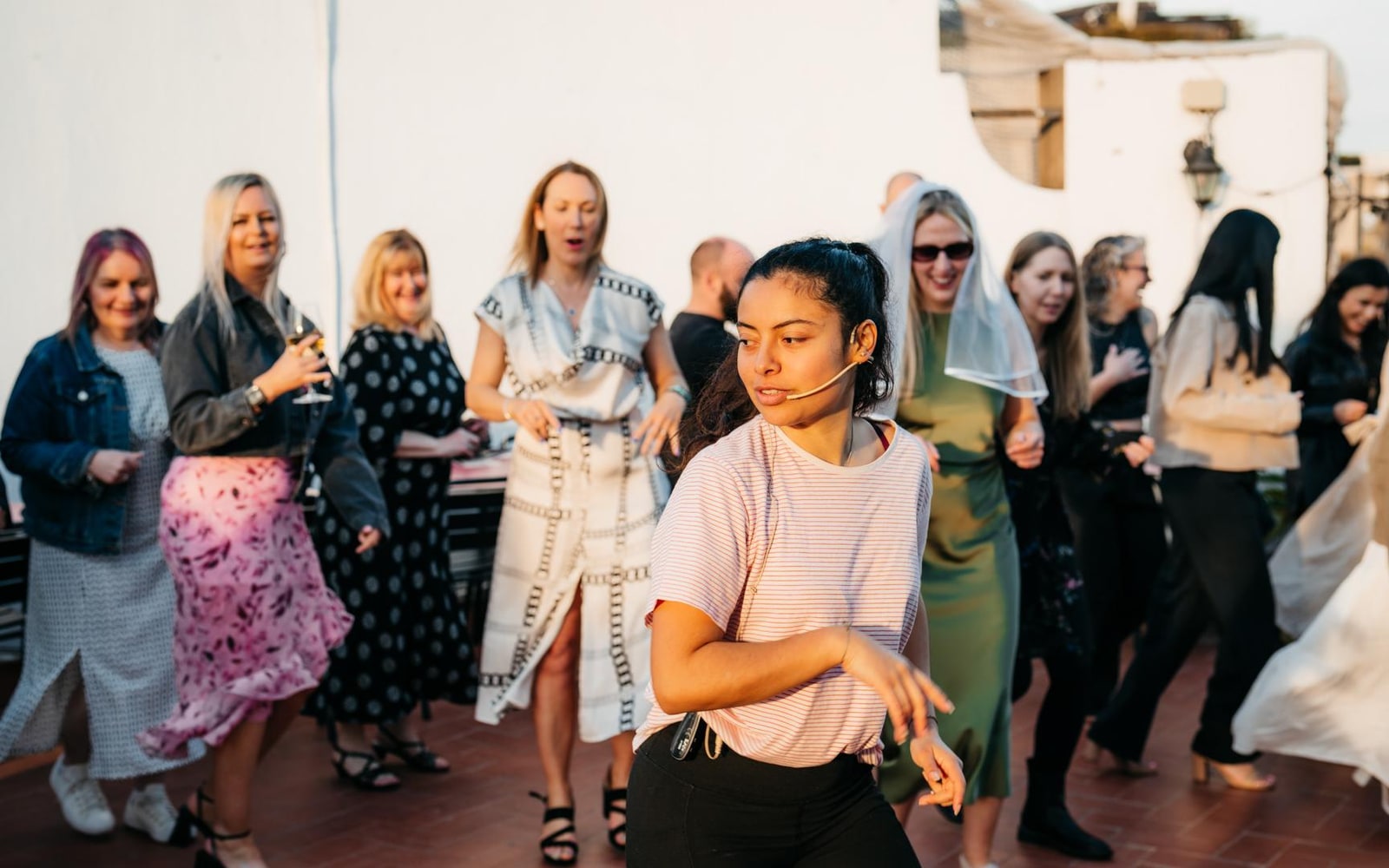 Madrid Rooftop Salsa Dance Class with Bottomless Sangria