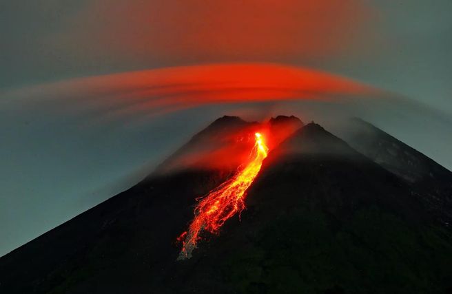 Yogyakarta Gubug Merapi Arum Sari Evening Lava Viewing Tour with Hotel Pickup