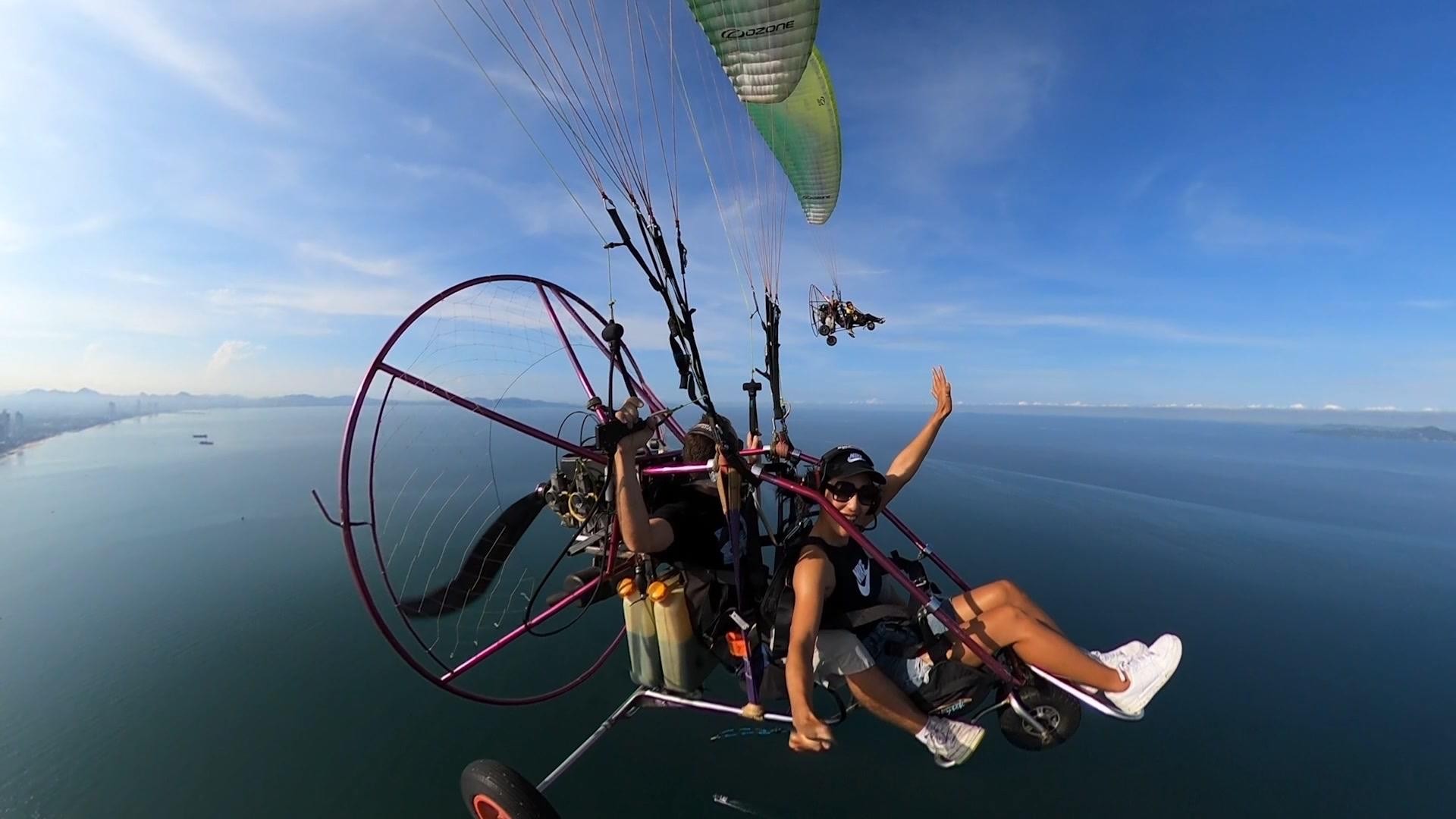 Phuket Paramotor Flight Experience with GoPro Video
