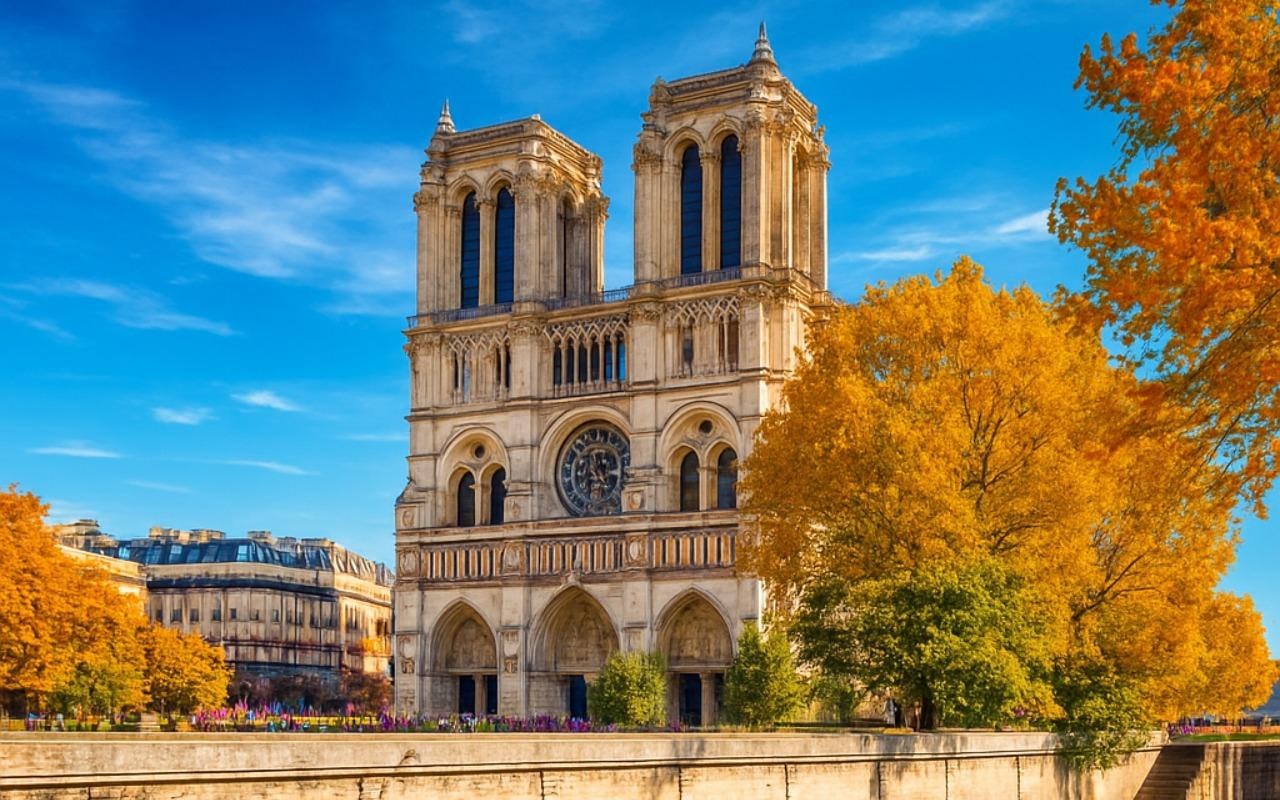 Paris Notre-Dame Cathedral Exterior Guided Tour - Fire & Restoration Story with Optional Seine Cruise