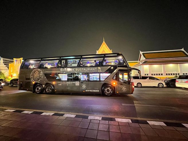 Bangkok Thai Bus Food Tour - Double-Decker Afternoon Tea Sightseeing