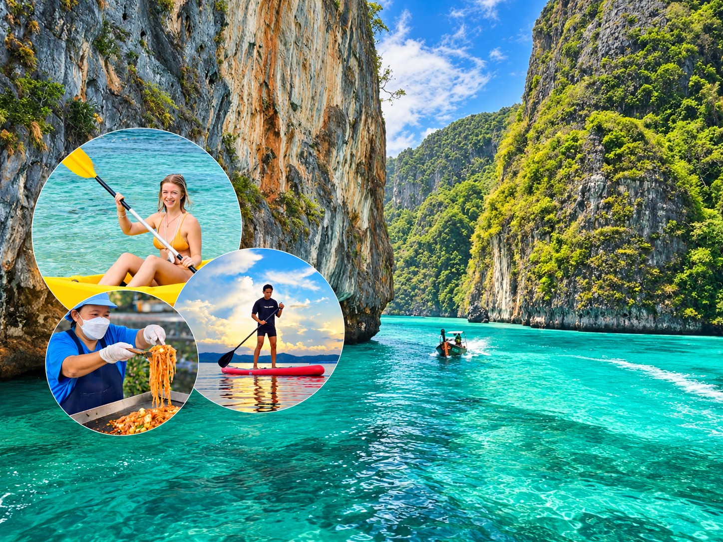 Phuket Phi Phi Islands Maya Bay and Khai Island Speedboat Day Trip - 3 Meals Included