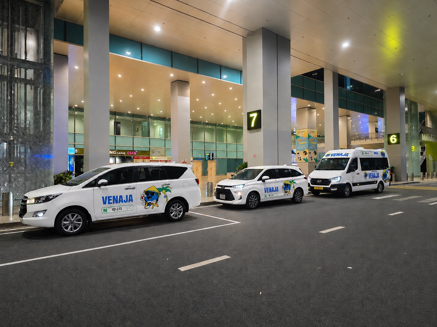 [베나자] 나트랑 공항 픽업/샌딩 프라이빗 차량 서비스