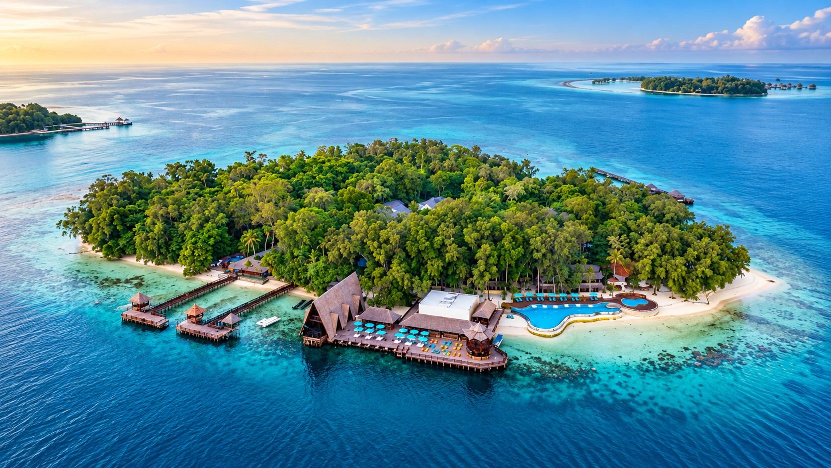 From Jakarta: Thousand Islands Sepa Island Resort Day Trip - Infinity Pool & Meals