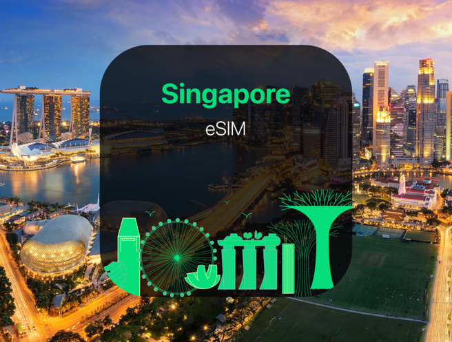 シンガポール Commbitz 5Gデータ専用eSIM