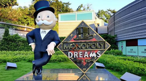 Hong Kong Victoria Peak Monopoly Dreams Admission Ticket