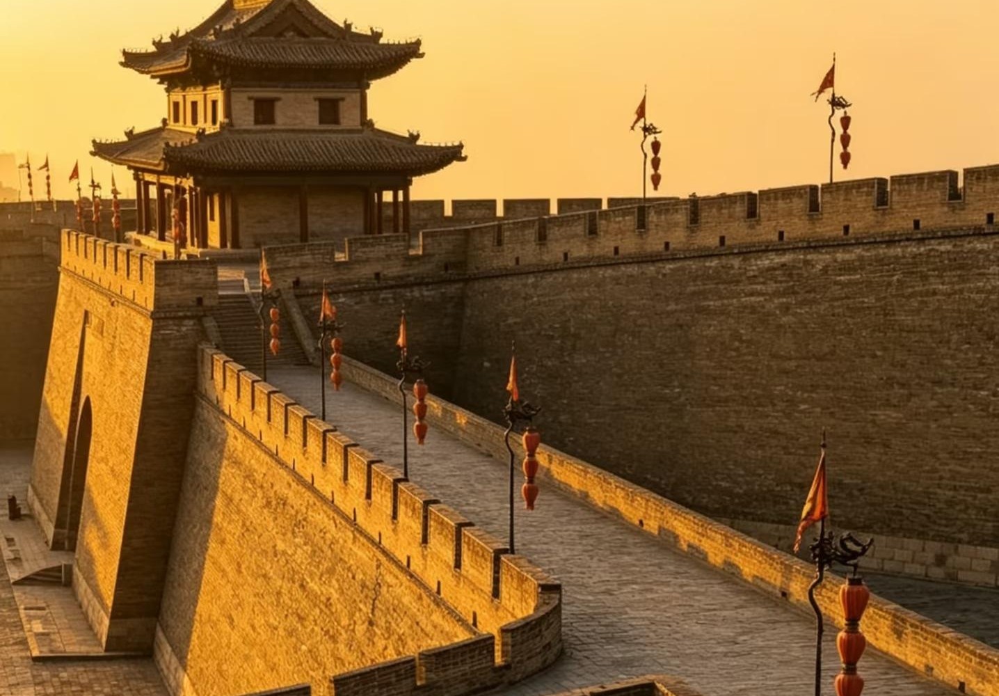 Xi'an City Wall Ticket with Digital Map & Photo Tips