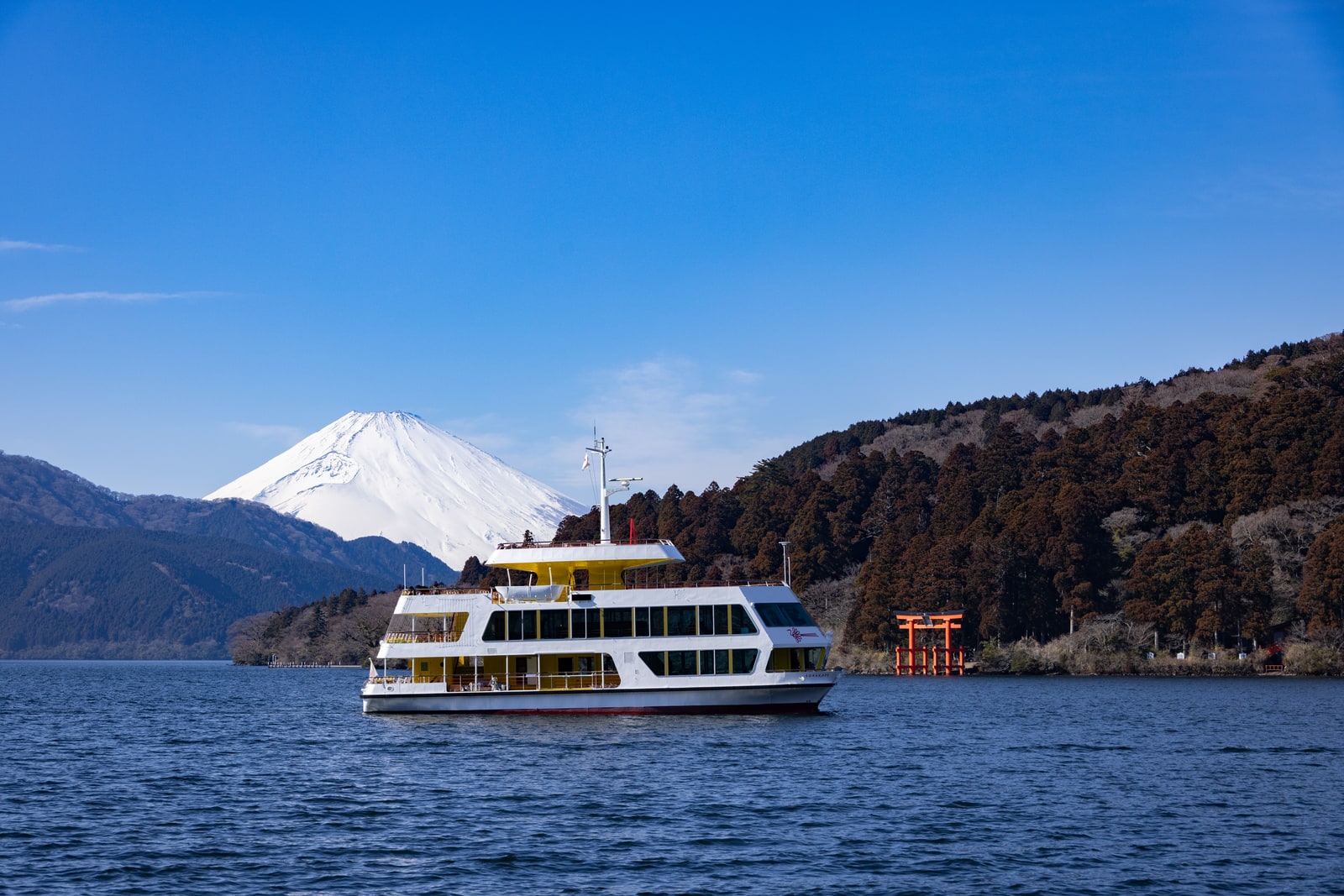 Hakone Sightseeing Cruise Lake Ashi 40-Minute Round Trip Ticket