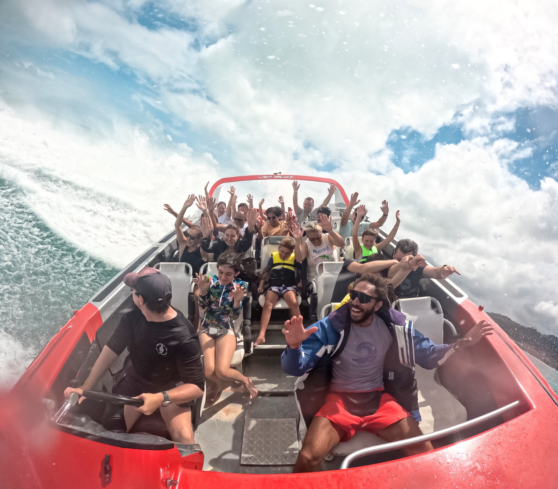 エアリービーチ パイオニアベイ ジェットボート体験 - GoPro写真付き