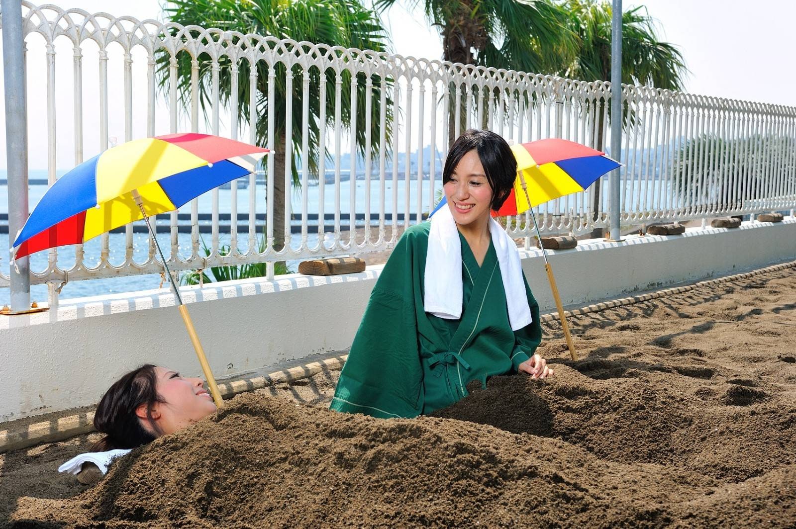 가고시마 이부스키 시사이드 호텔 모래찜질 온천 당일 이용권