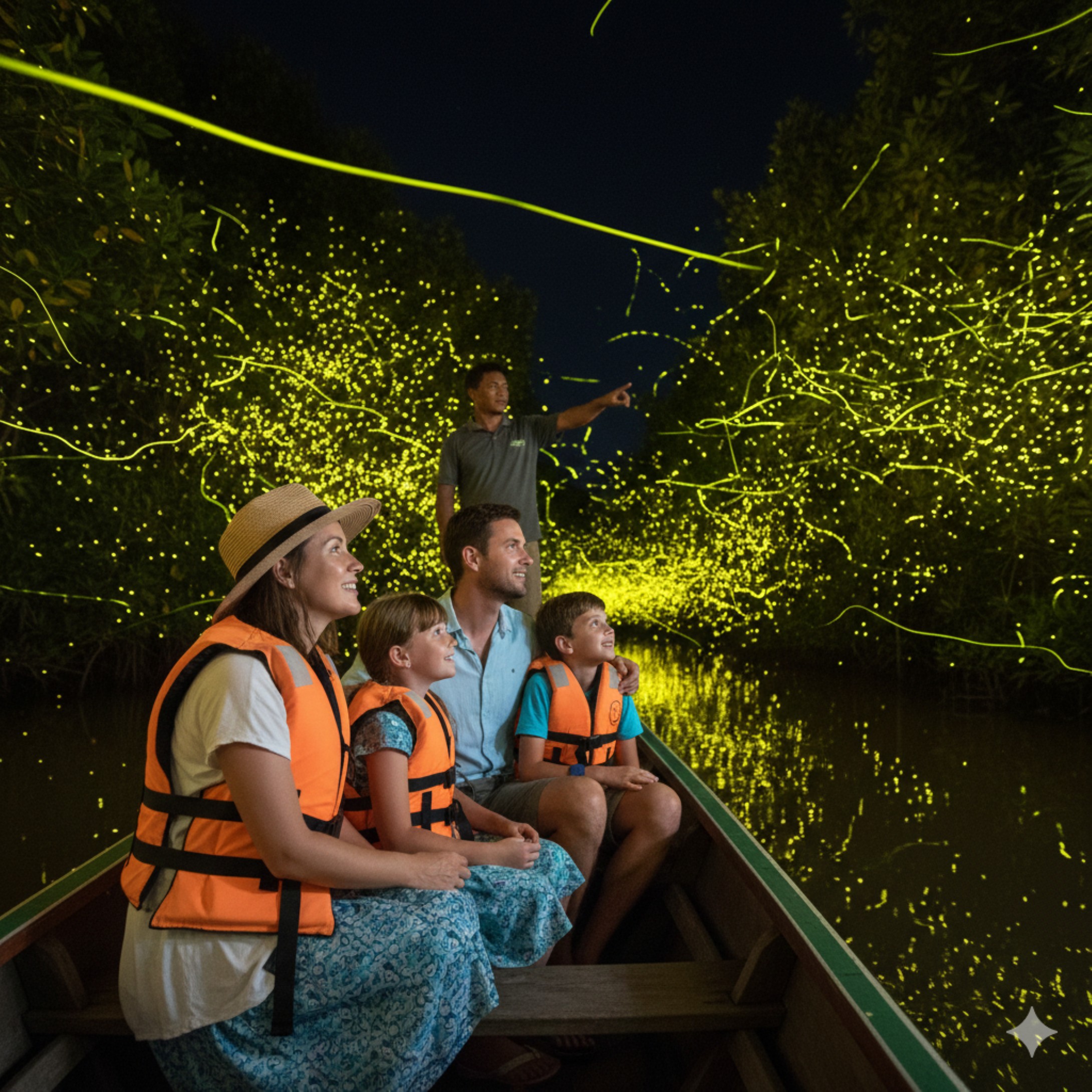 Bintan Mangrove Fireflies Boat Private Tour - Hotel Pickup Included