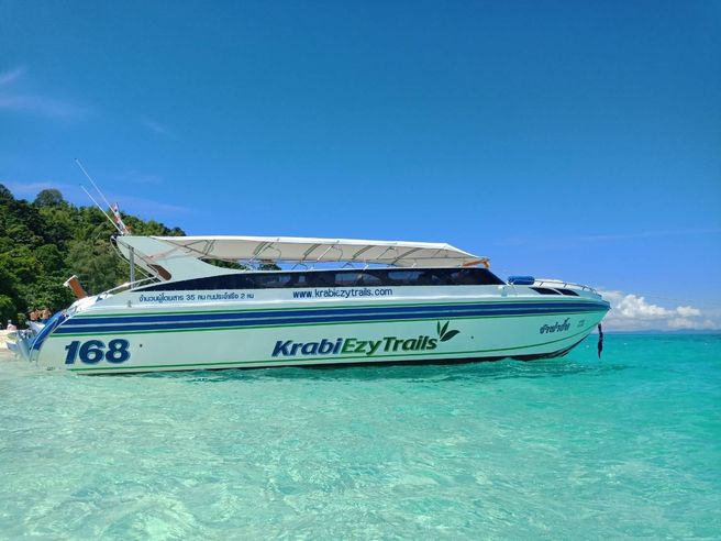 Phi Phi & 4 Islands Early Bird Speedboat Day Tour from Krabi