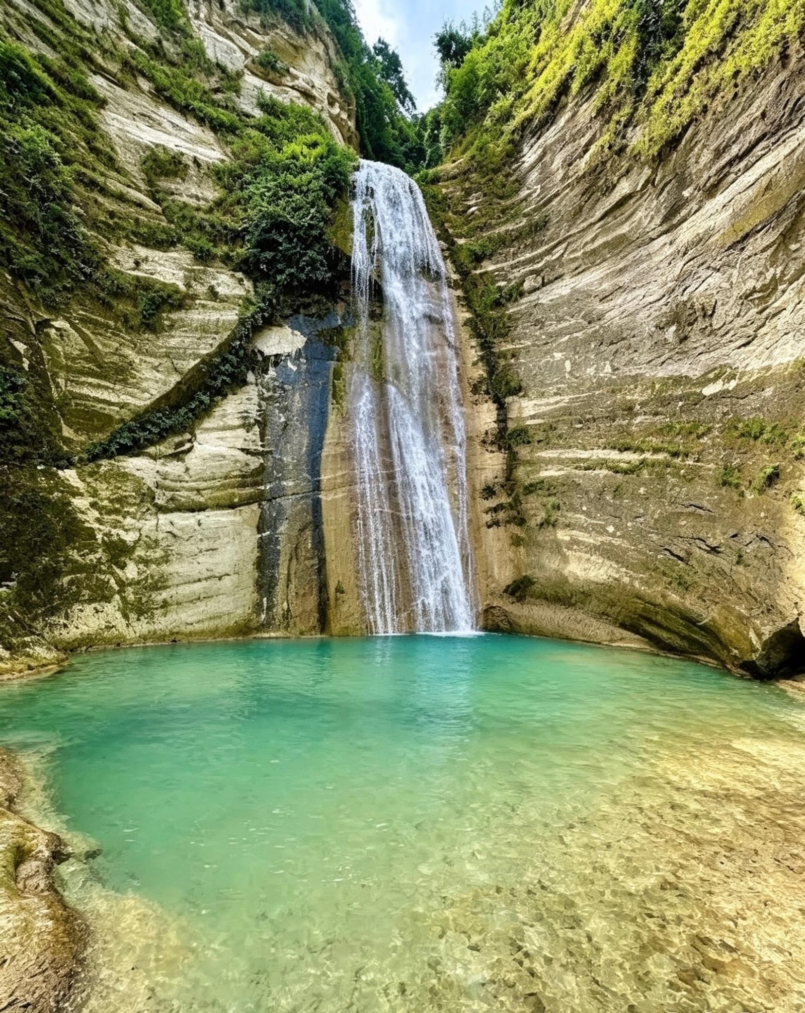 세부 출발: 카와산·다오·이남바칸·만타유판 폭포 일일 투어 - 호텔 픽업 & 입장료 포함