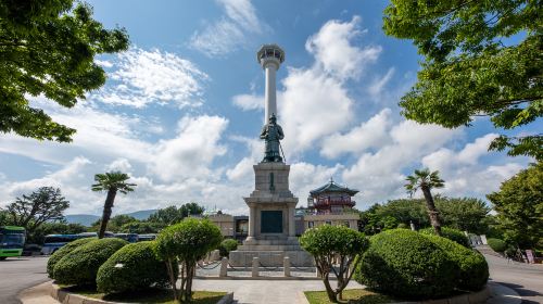 釜山 龍頭山公園 釜山タワー 展望台 入場券