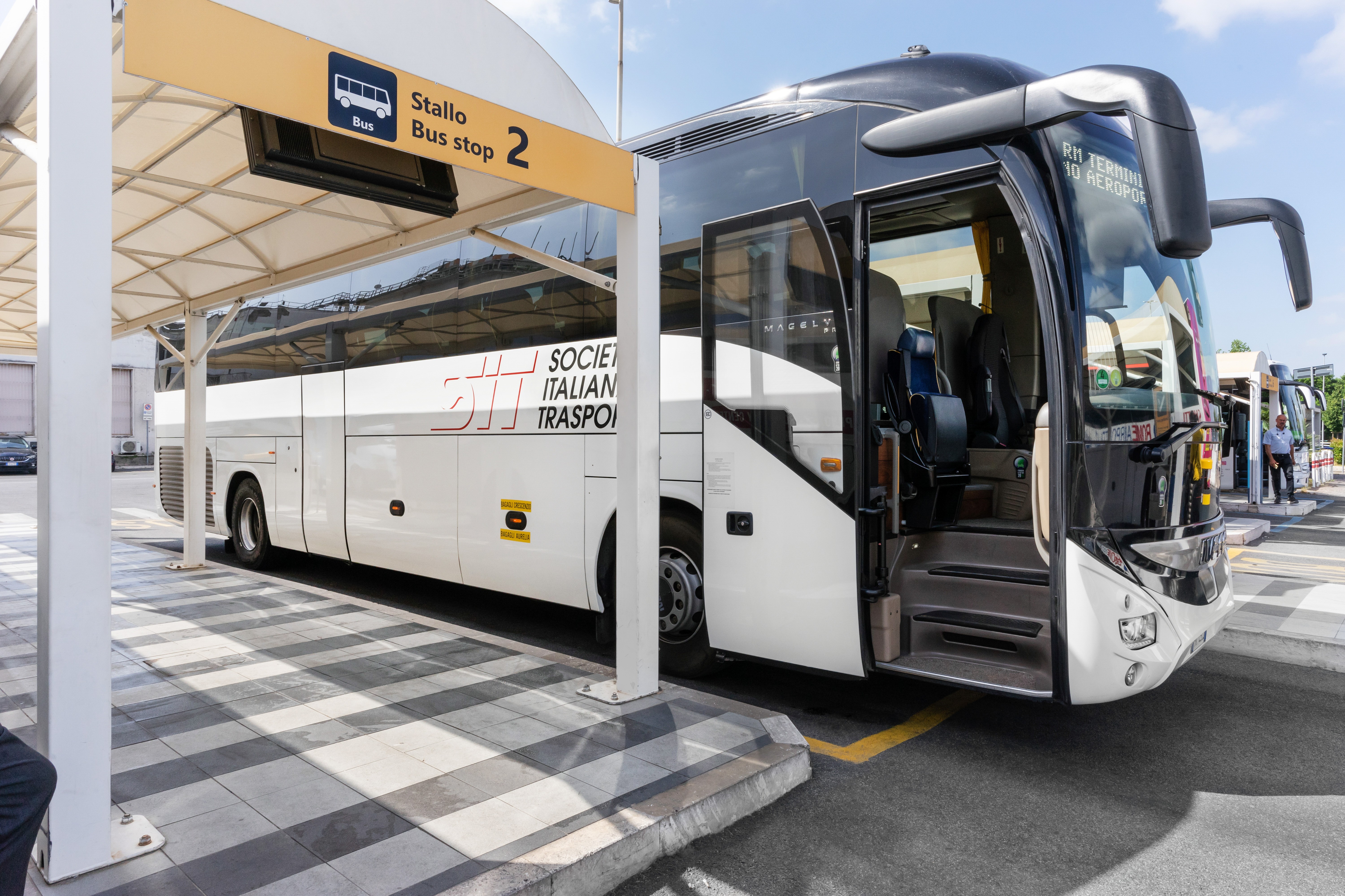Rome Ciampino Airport - Termini Station SIT Shuttle Bus One-Way Ticket