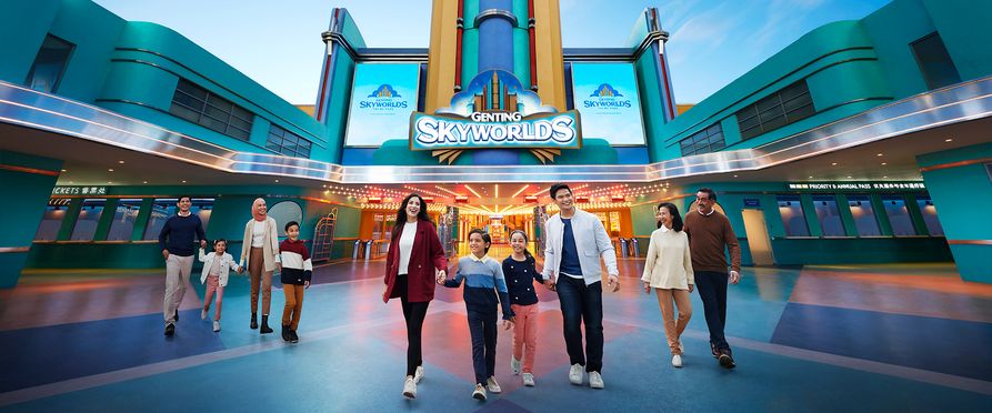 ゲンティンハイランド スカイワールド テーマパーク 1日入場券