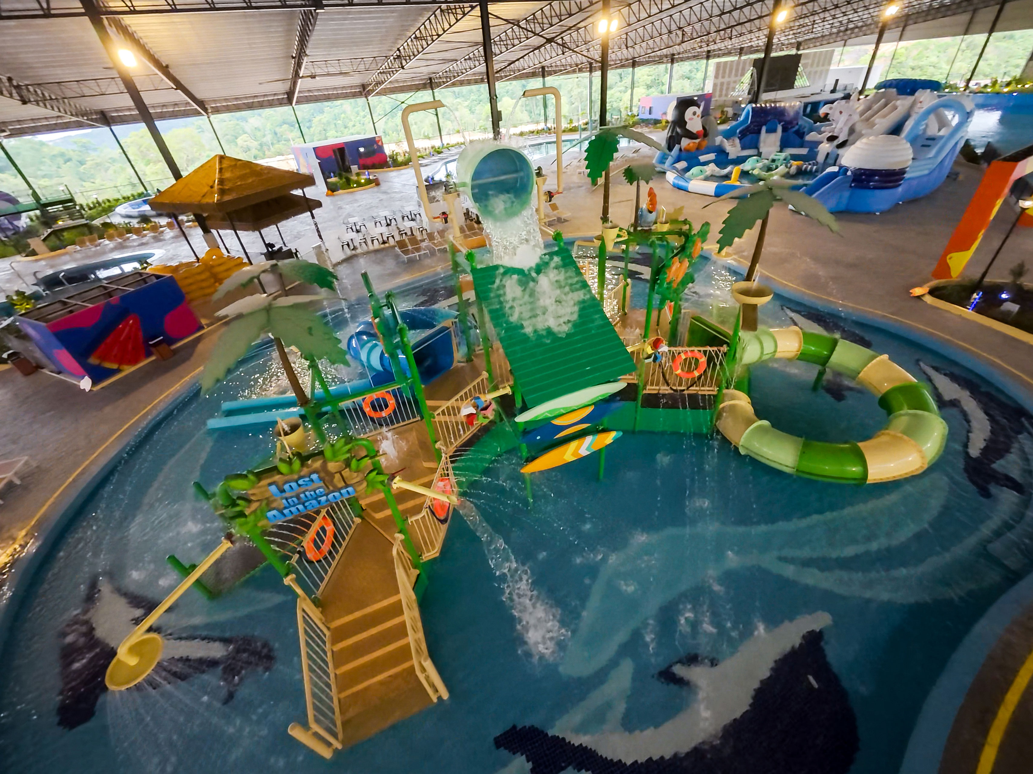 Selangor Sungai Long Monkeys Splash Zone Water Park Ticket
