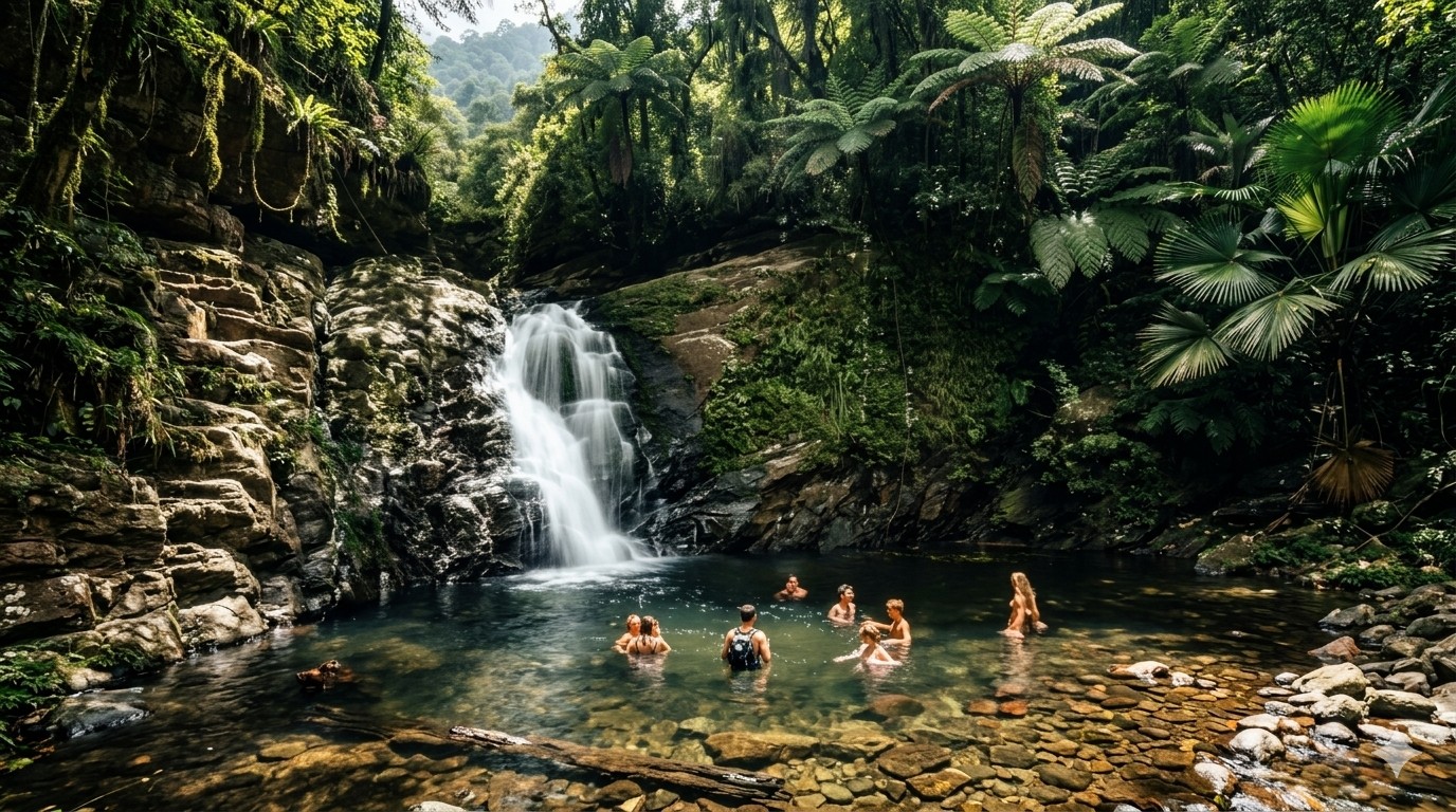 From Hue: Bach Ma National Park Five Lakes & Waterfall Trek