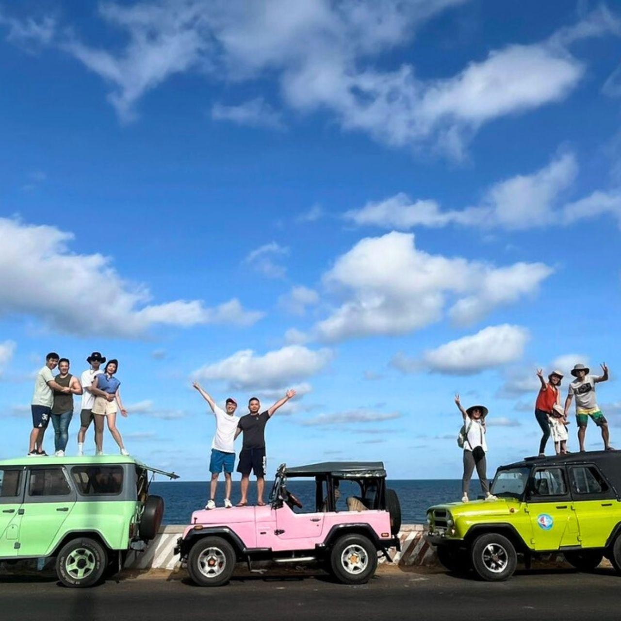 ムイネー サンセットジープツアー レッドサンドデューンの夕日とフェアリーストリーム散策