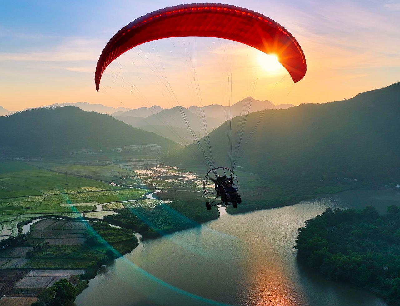 Nha Trang Tandem Paramotor Flight - GoPro Video & Round-Trip Transfer