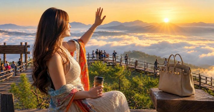 Da Lat Sunrise Cloud Hunting & Cau Dat Tea Hills with Linh Phuoc Pagoda Tour - Hotel Pickup
