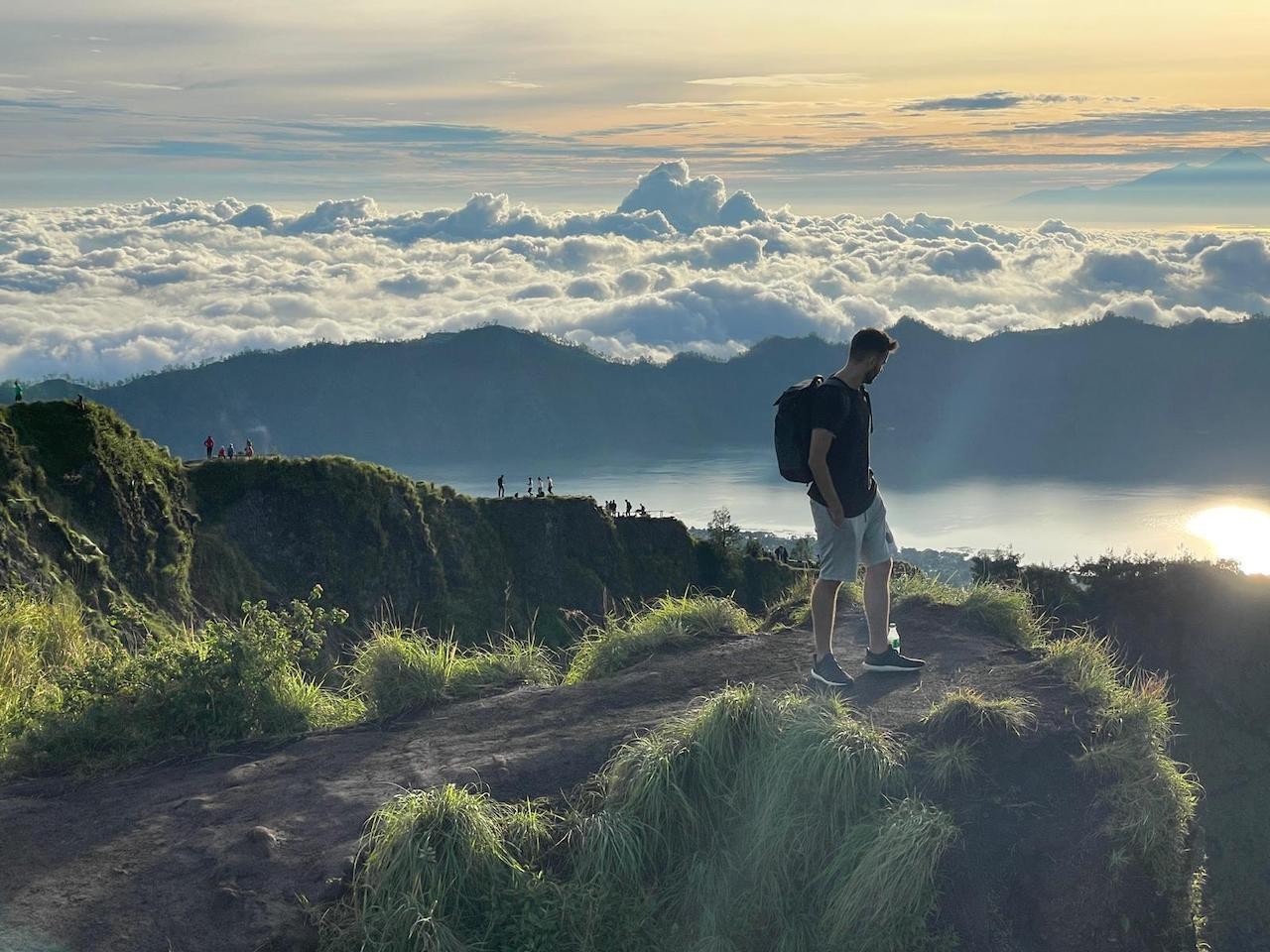 From Ubud/Canggu: Mount Batur Sunrise Trek & Natural Hot Spring Tour - Summit Breakfast