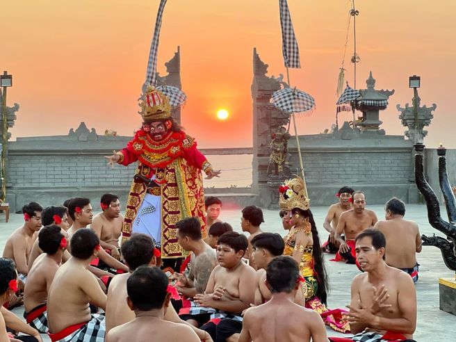 Bali Uluwatu Karang Boma Cliff Kecak Fire Dance Ticket