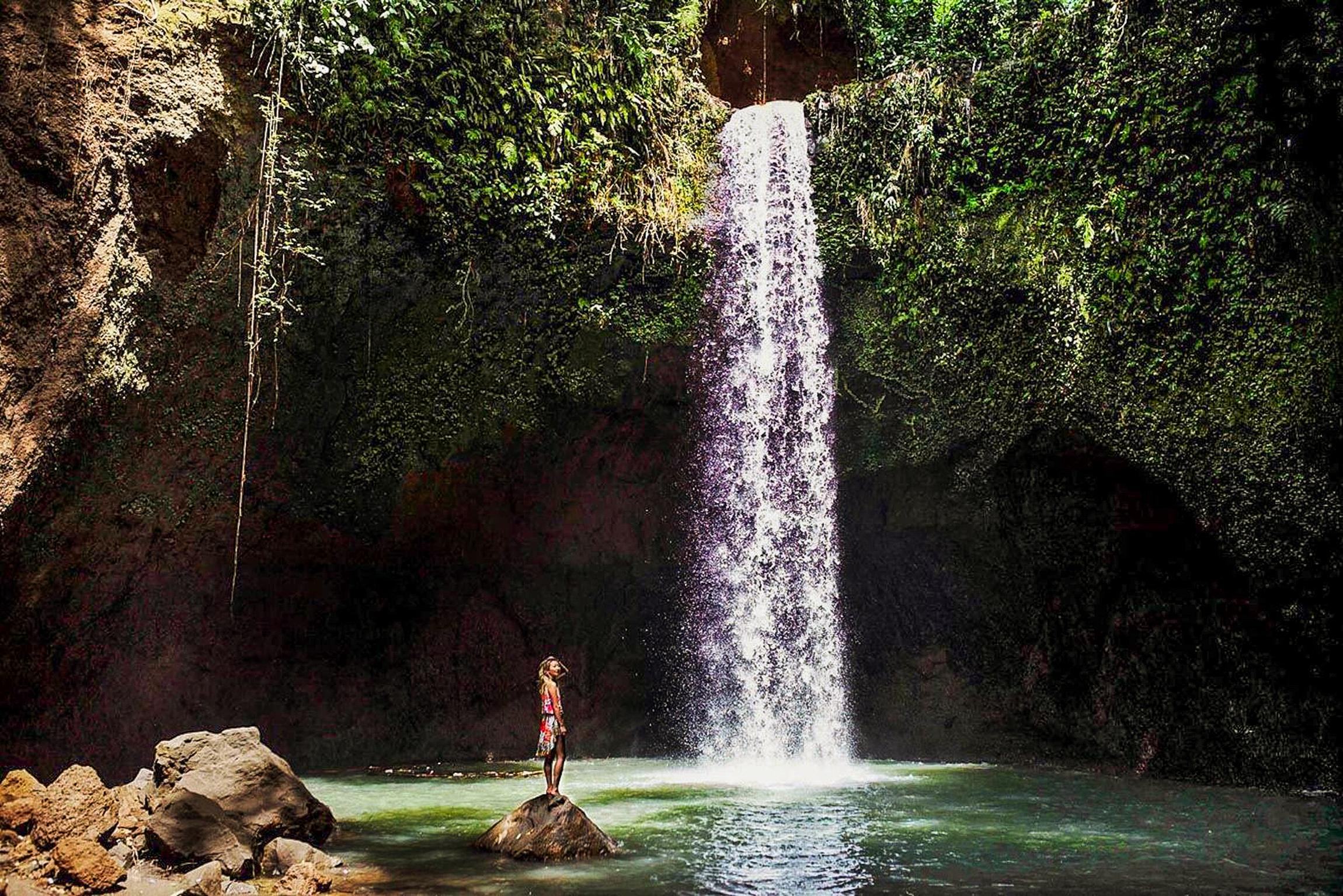 발리 우붓 투캇 체풍 & 티부마나 폭포 투어 - 프라이빗