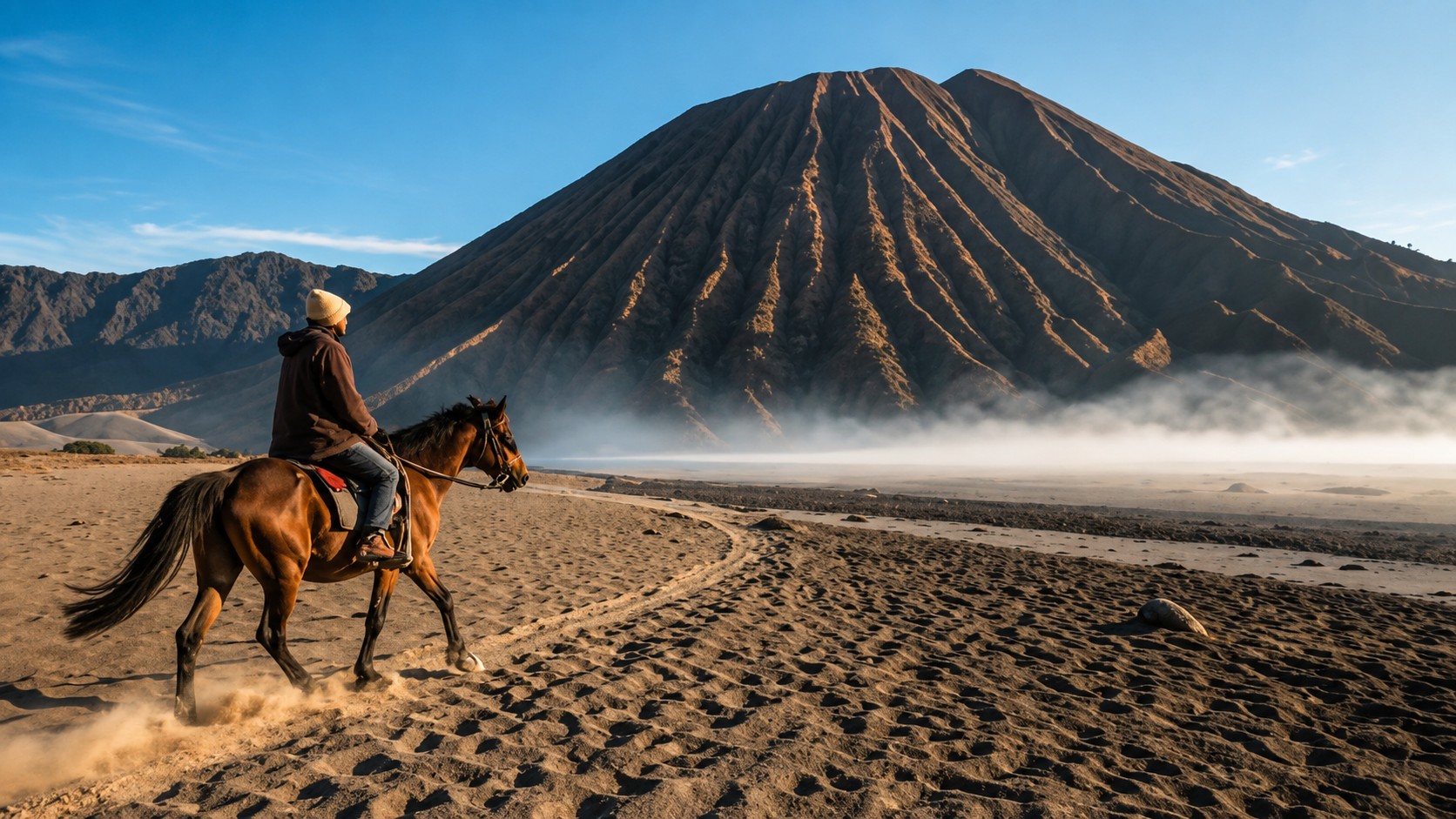 Mount Bromo Sunrise & Tumpak Sewu Waterfall Tour from Malang - Horse Riding