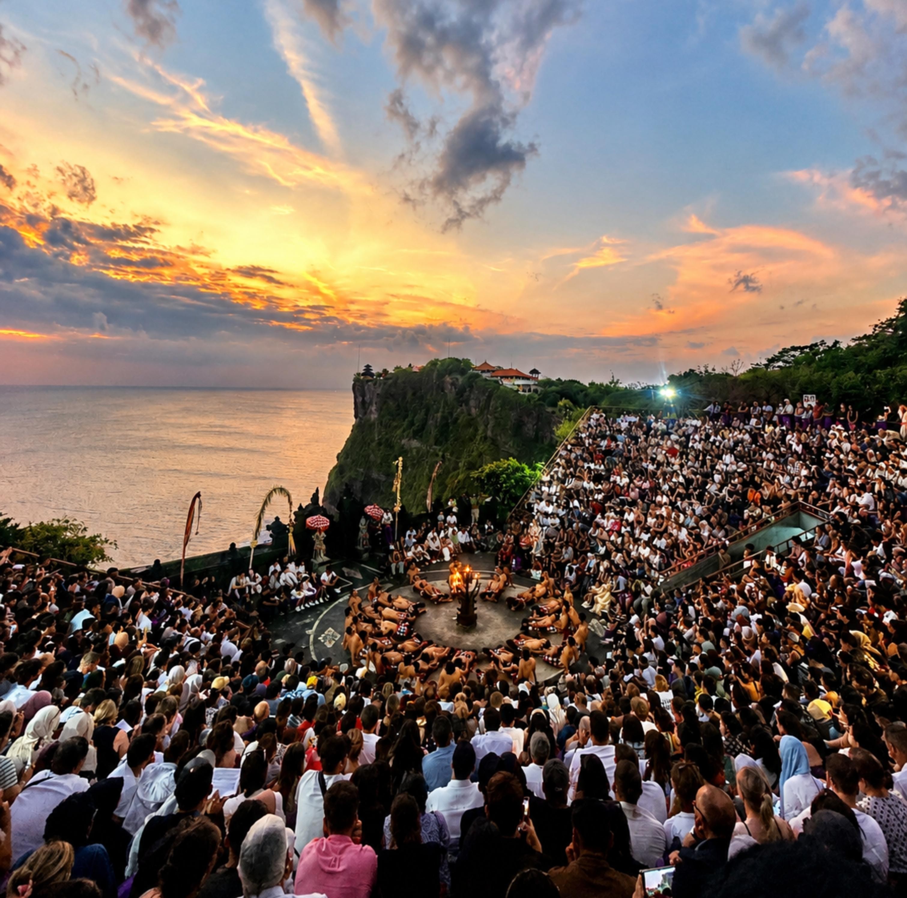 Bali Uluwatu Temple Guided Walking Tour & Kecak Sunset Show