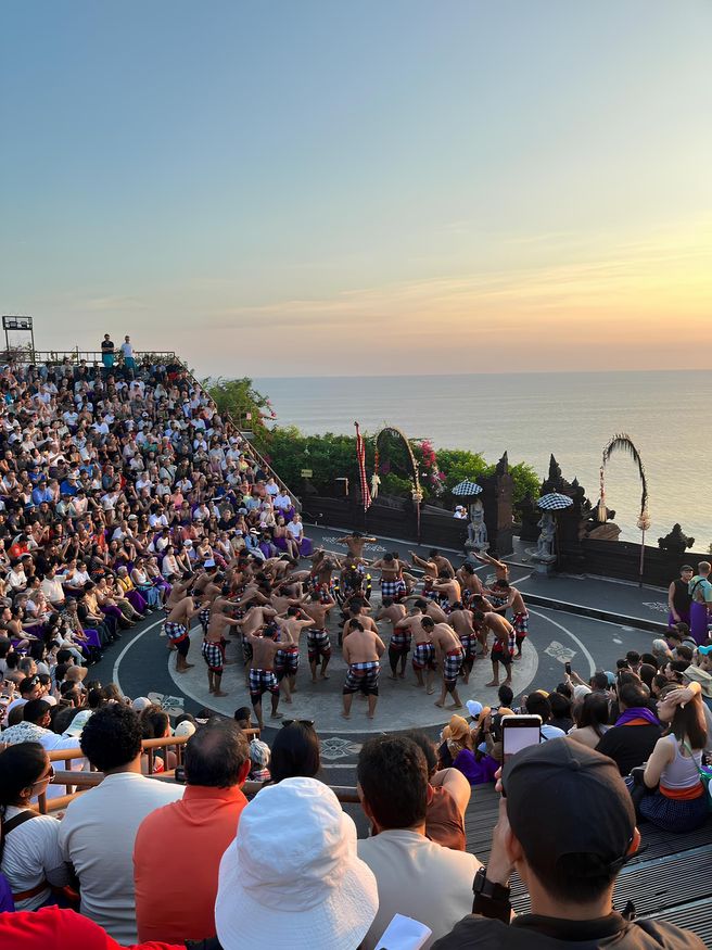 Bali Uluwatu Temple Guided Tour & Kecak Fire Dance Ticket