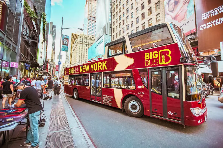 New York Big Bus City Tour 1-Day/2-Day Pass & Night Tour