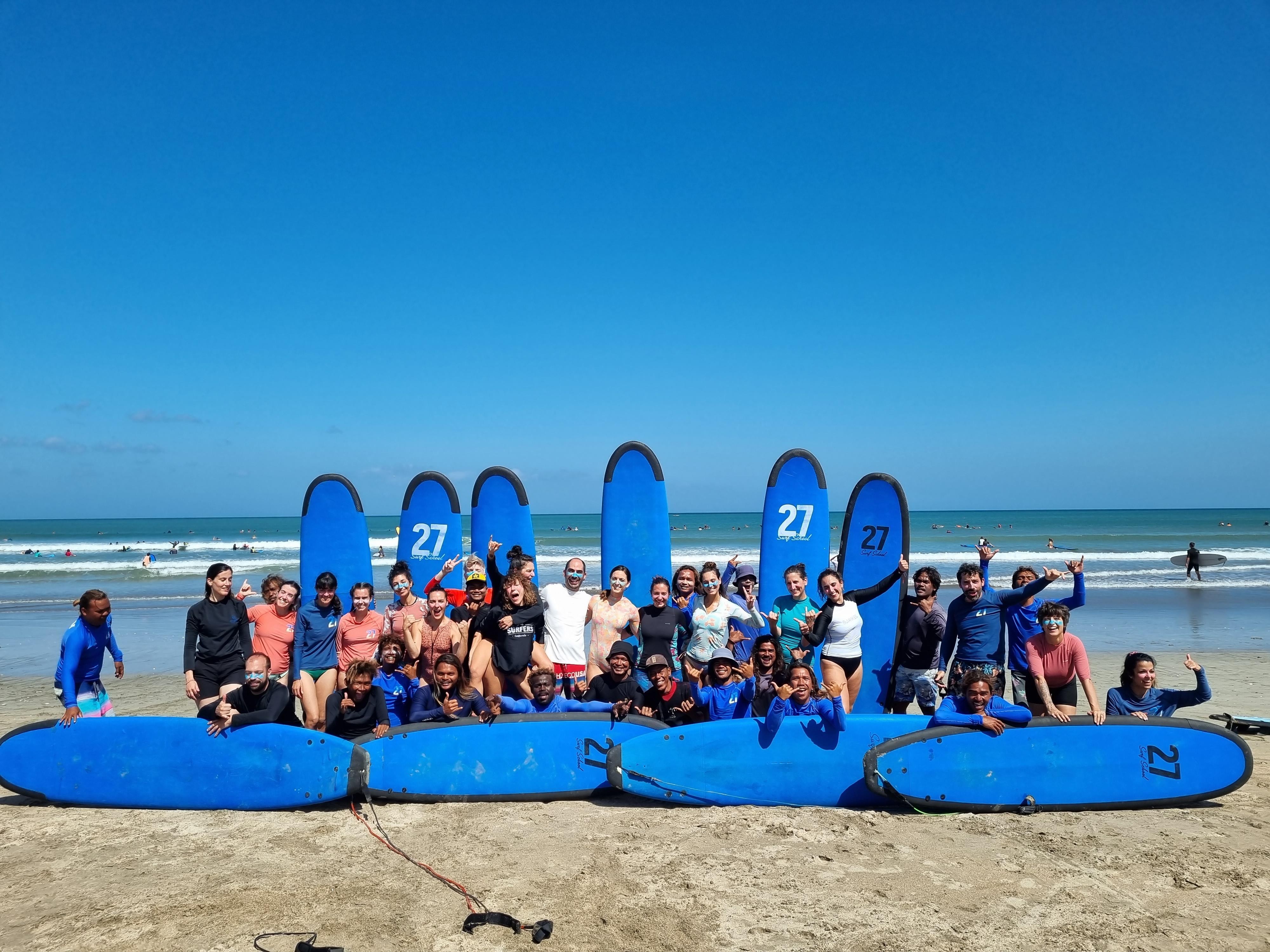Bali Kuta Beach Private 1:1 Surf Lesson