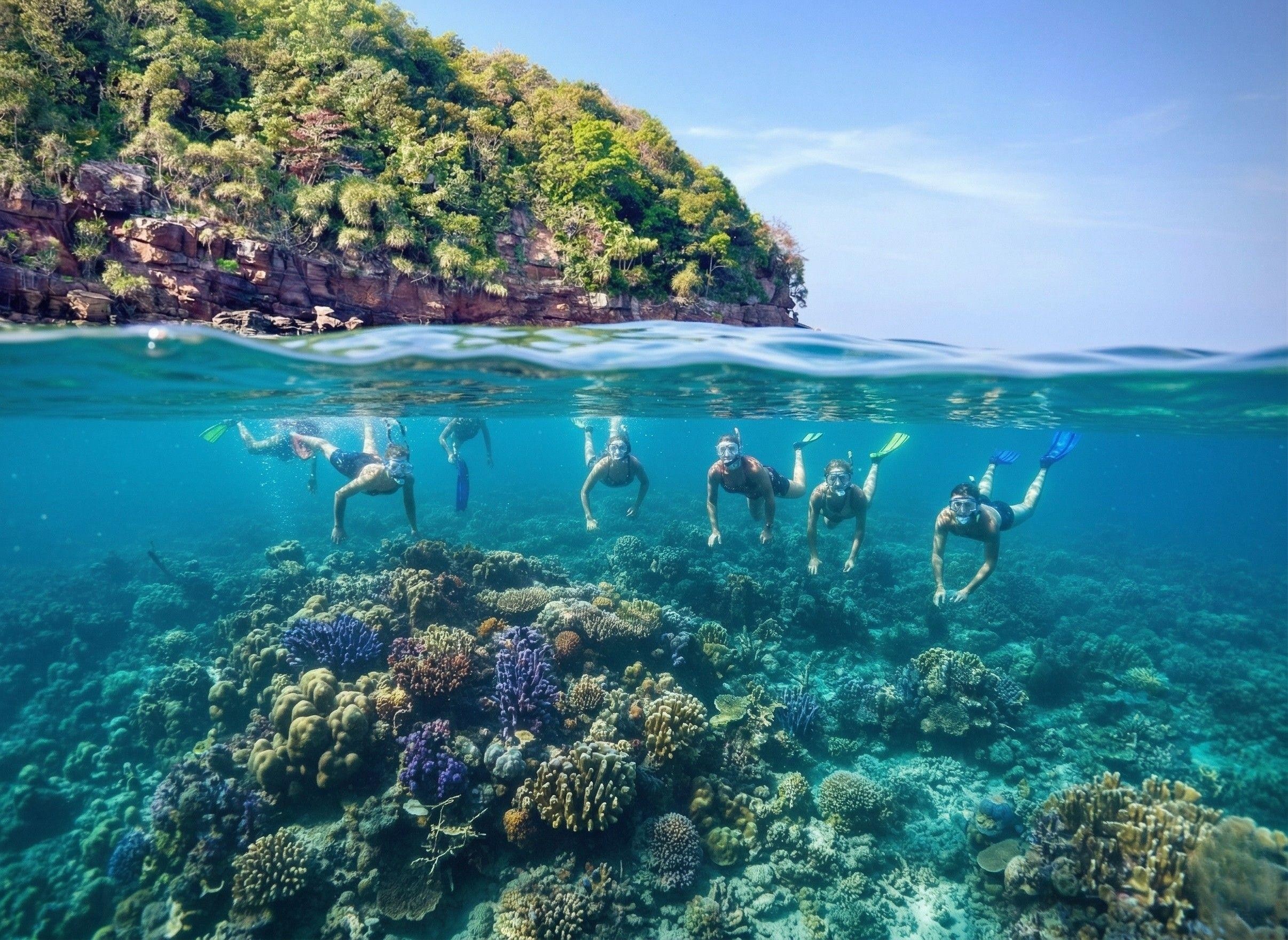 Phu Quoc Kim Quy & Gam Ghi Island Snorkeling Speedboat Tour - Beach Seafood BBQ