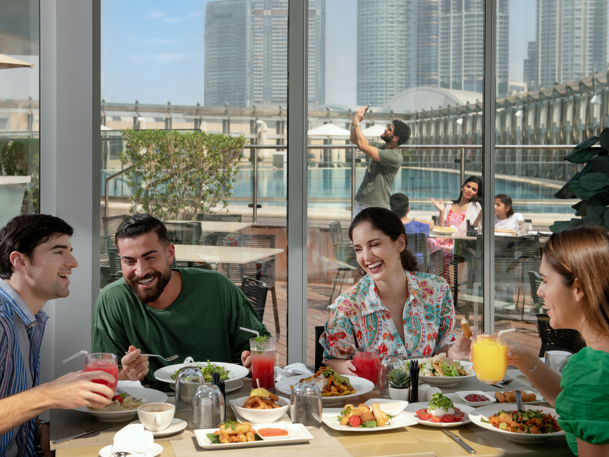 Dubai Burj Khalifa Levels 124 & 125 Observation Deck Ticket & The Burj Club Dining