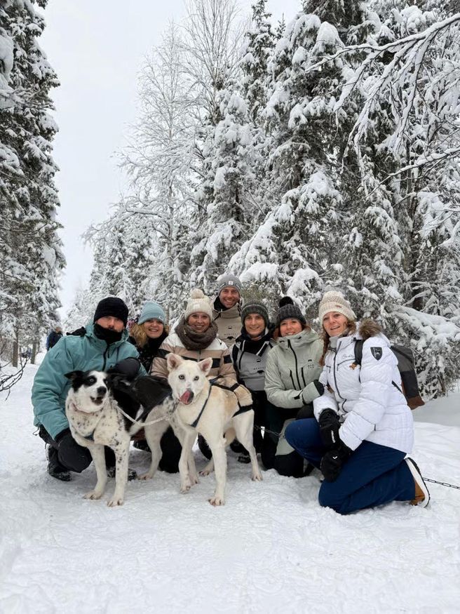 Levi 2km Husky Sled Ride