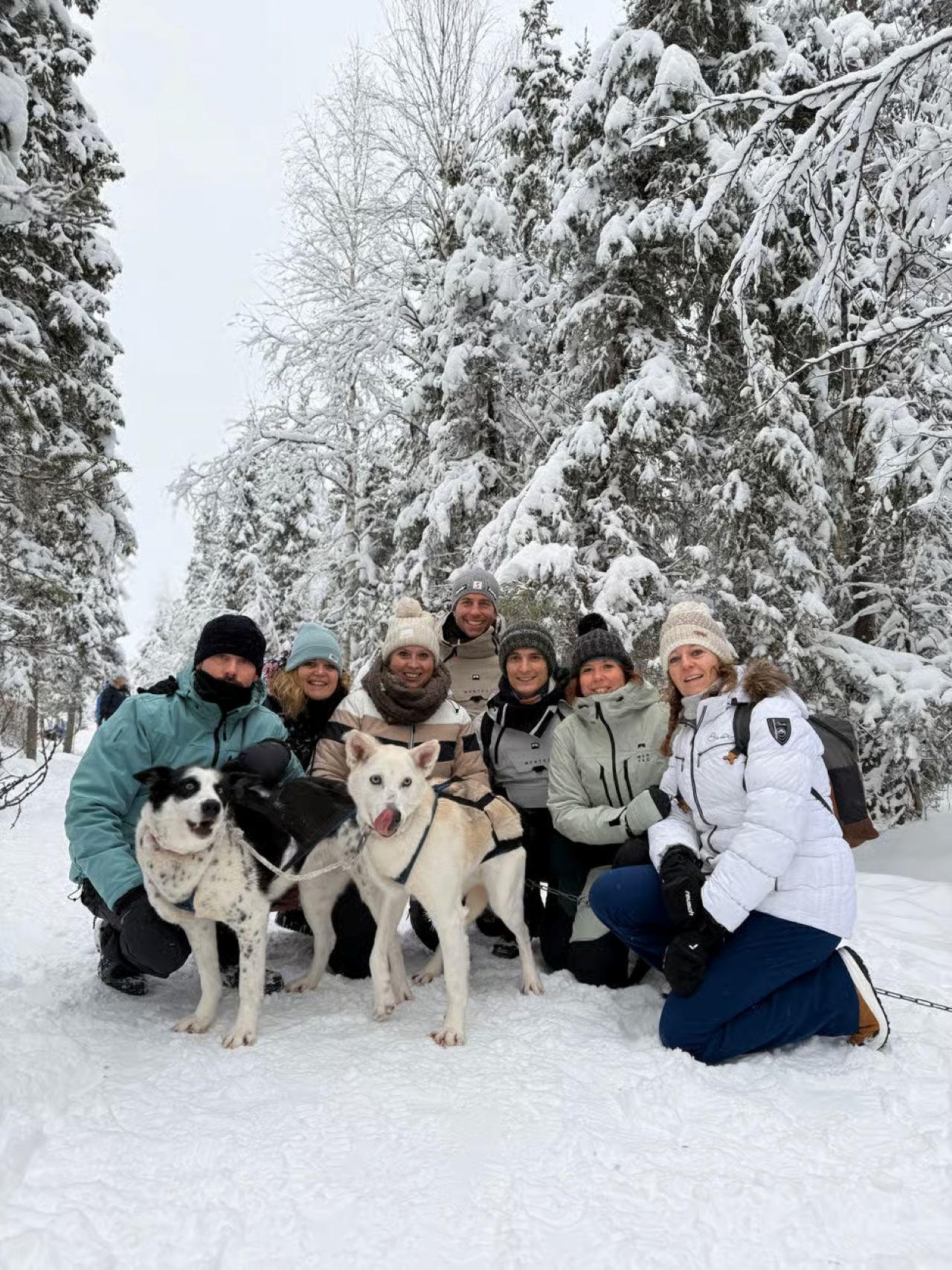 Levi 2km Husky Sled Ride